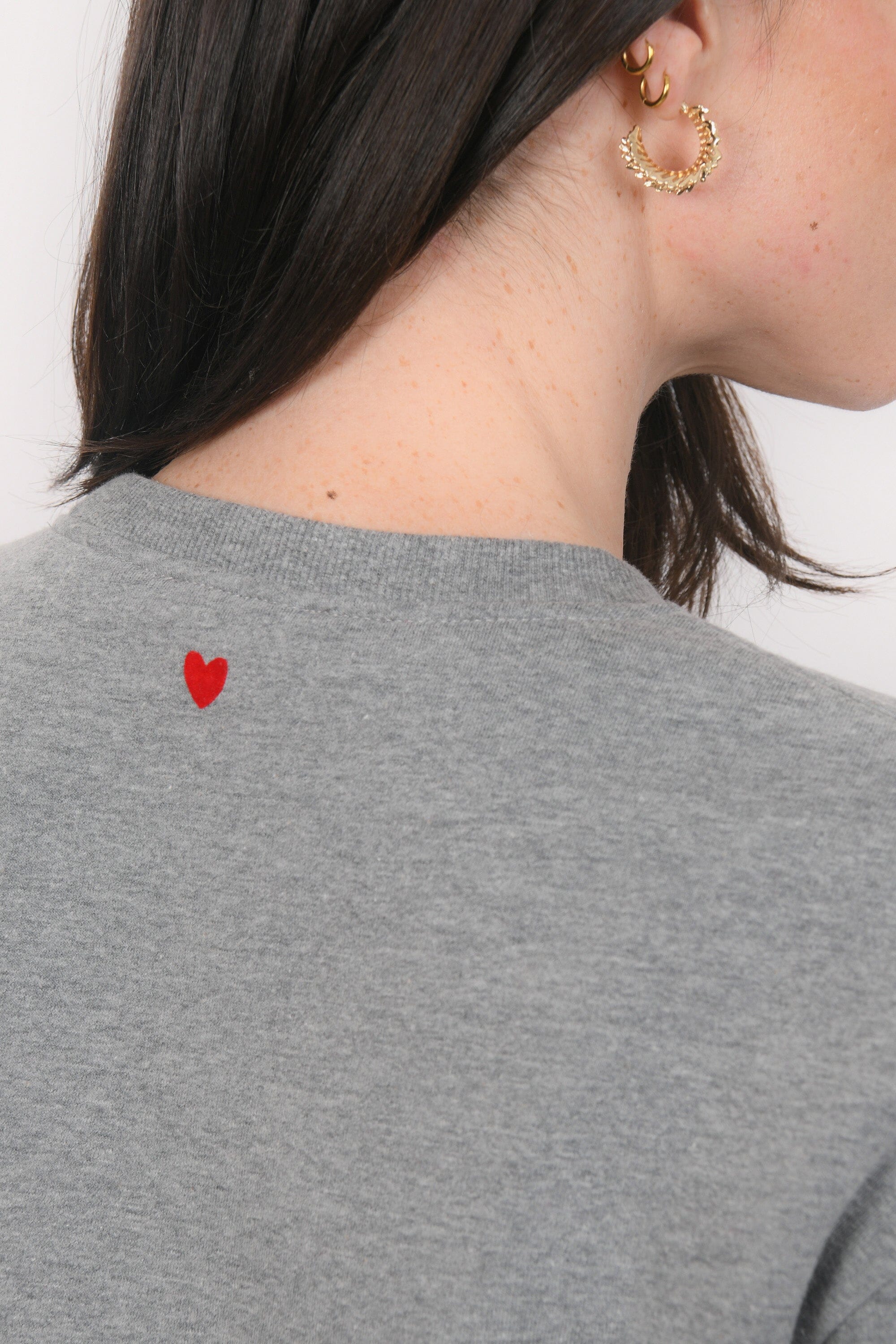 SWEAT- BISTA - GRIS TEE SHIRT NEW KOOKAI Mode Kookai