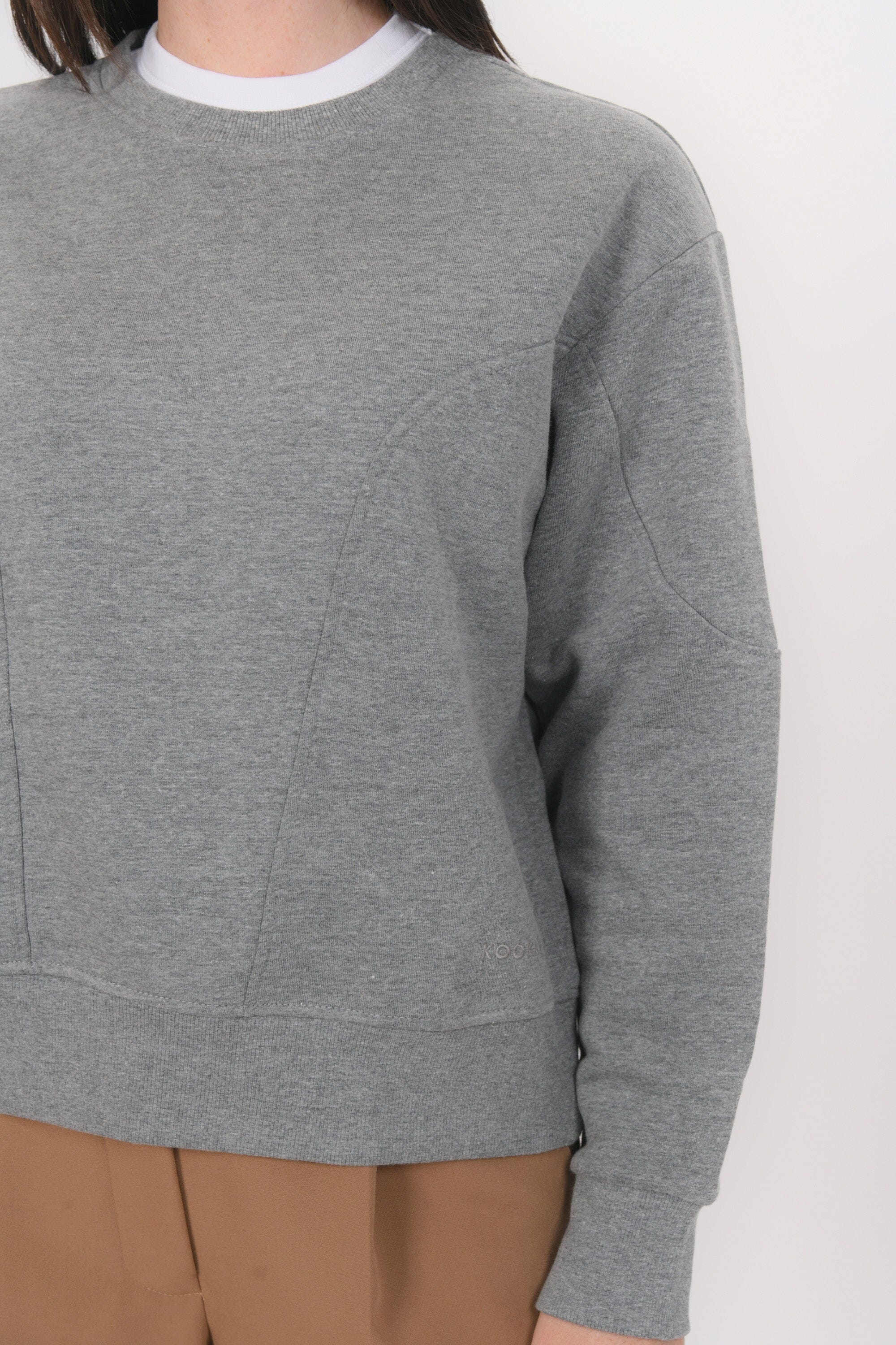 SWEAT - BISTA - GRIS TEE SHIRT NEW KOOKAI Mode Kookai