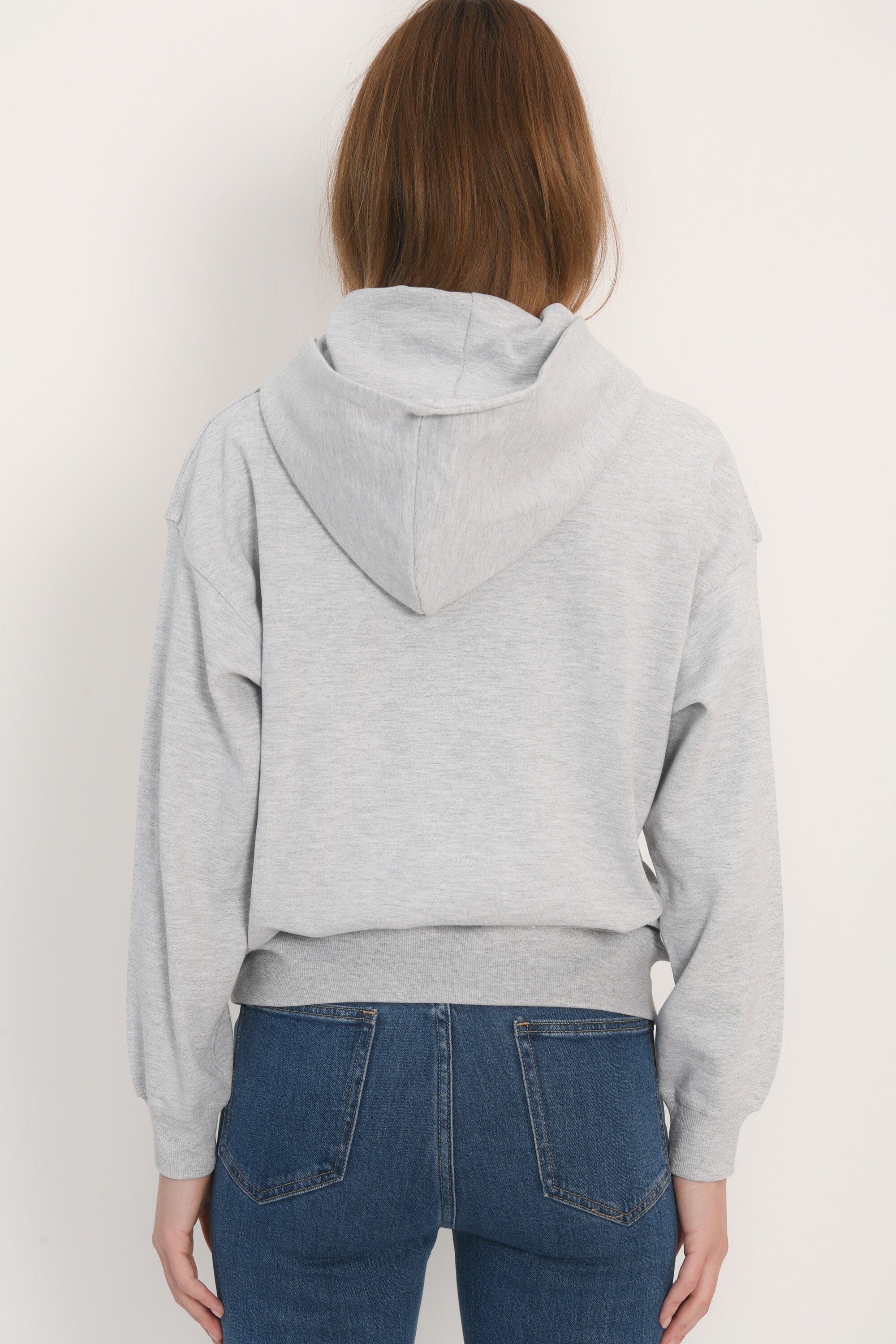 SWEAT CAPUCHE - ARLO - GRIS CHINÉ TEE SHIRT KOOKAI Mode Kookai