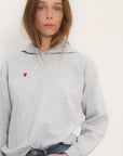 SWEAT CAPUCHE - ARLO - GRIS CHINÉ TEE SHIRT KOOKAI Mode Kookai