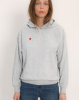 SWEAT CAPUCHE - ARLO - GRIS CHINÉ TEE SHIRT KOOKAI Mode Kookai