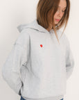SWEAT CAPUCHE - ARLO - GRIS CHINÉ TEE SHIRT KOOKAI Mode Kookai
