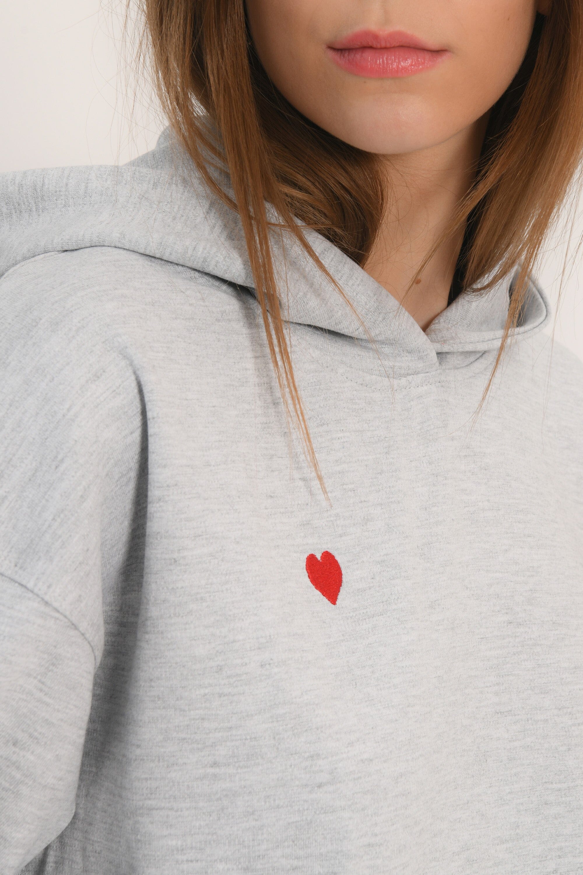 SWEAT CAPUCHE - ARLO - GRIS CHINÉ TEE SHIRT KOOKAI Mode Kookai
