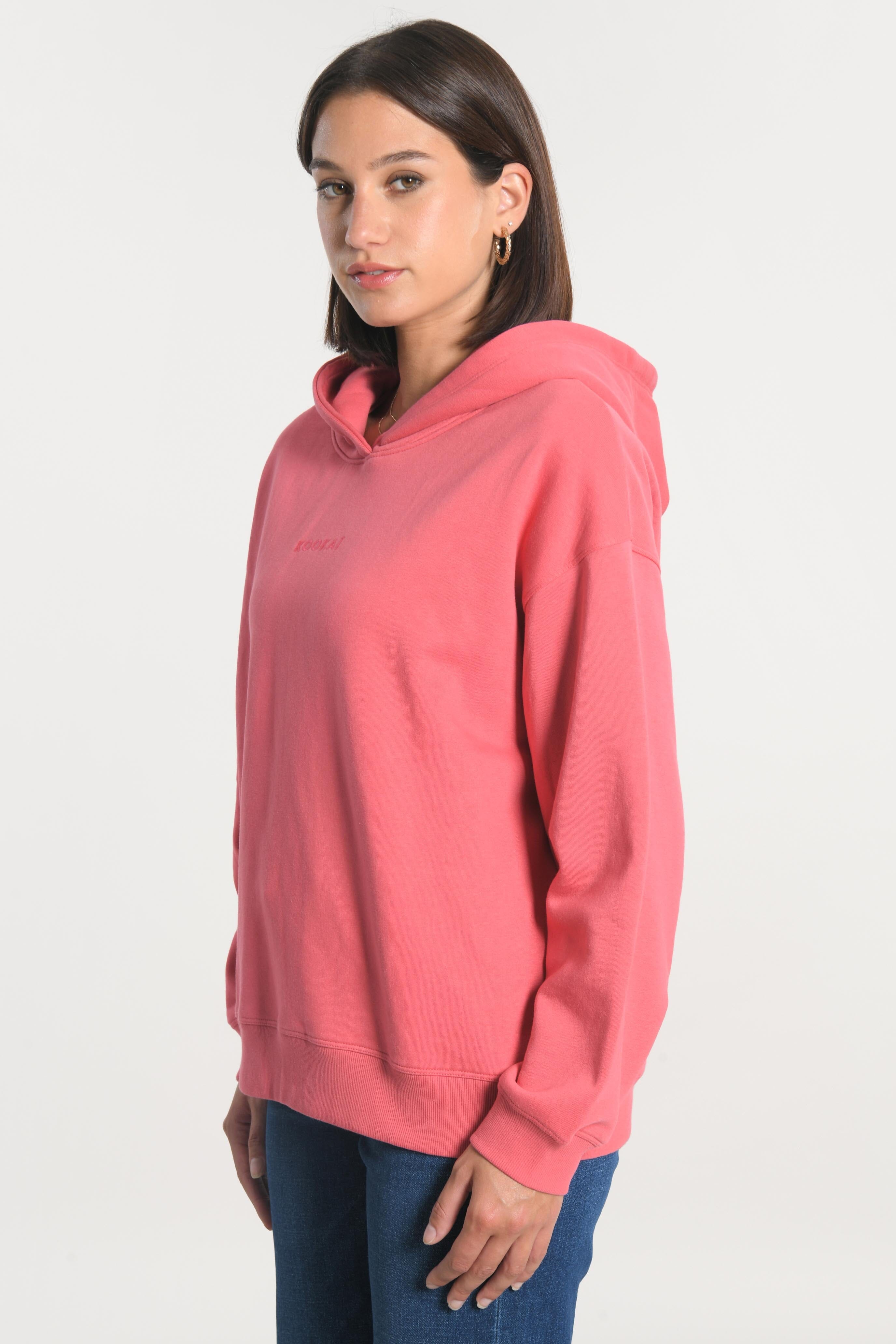 SWEAT CAPUCHE - SUZY - RAPTURE ROSE TEE SHIRT KOOKAI Mode Kookai