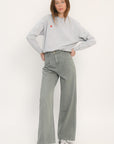 SWEAT COEUR - ARLO - GRIS CHINÉ TEE SHIRT KOOKAI Mode Kookai