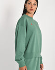 SWEATSHIRT COEUR - SUZY - GREEN TEE SHIRT KOOKAI Mode Kookai