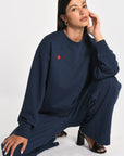SWEATSHIRT COEUR - SUZY - NAVY TEE SHIRT KOOKAI Mode Kookai