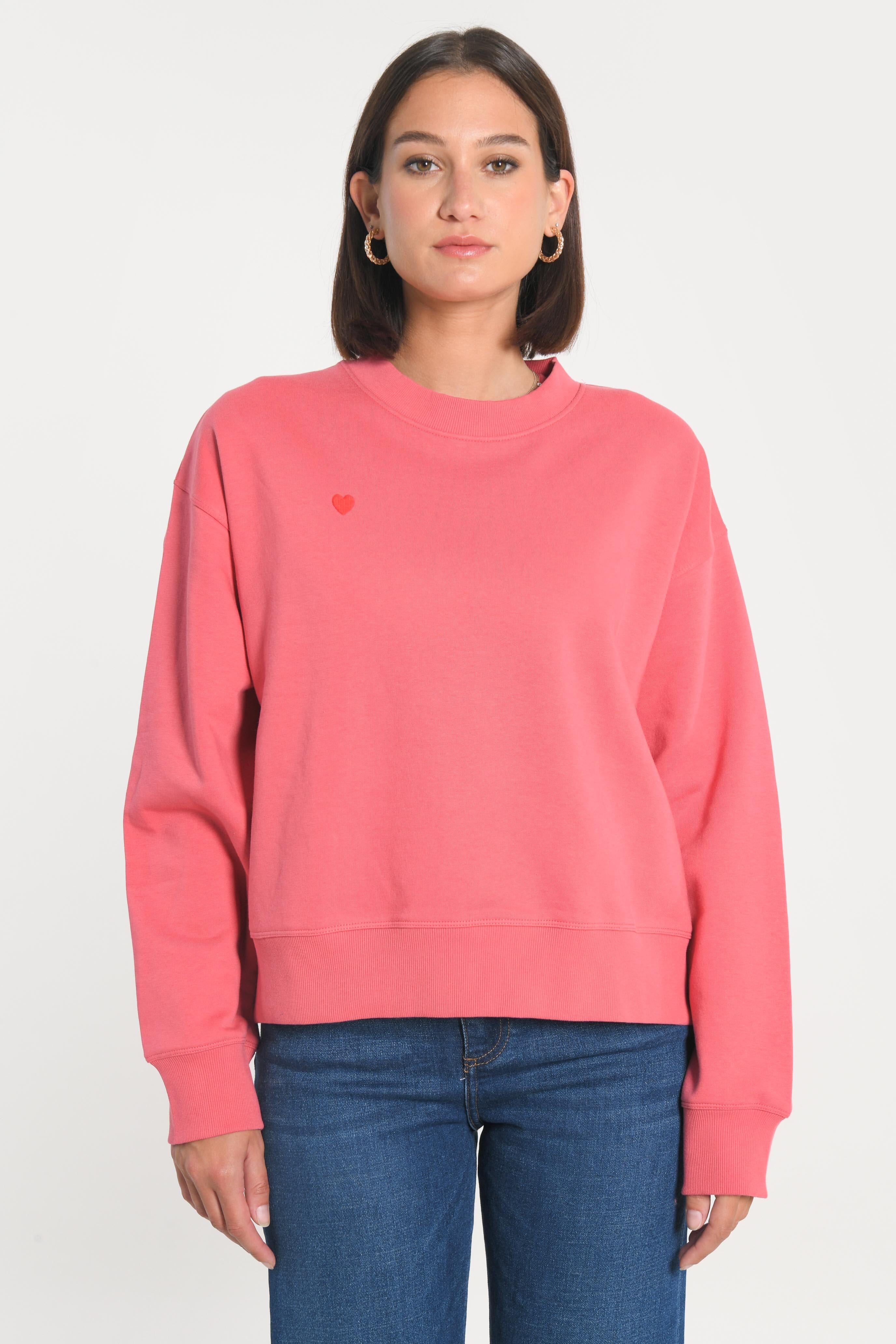 SWEATSHIRT COEUR - SUZY - RAPTURE ROSE TEE SHIRT KOOKAI Mode Kookai