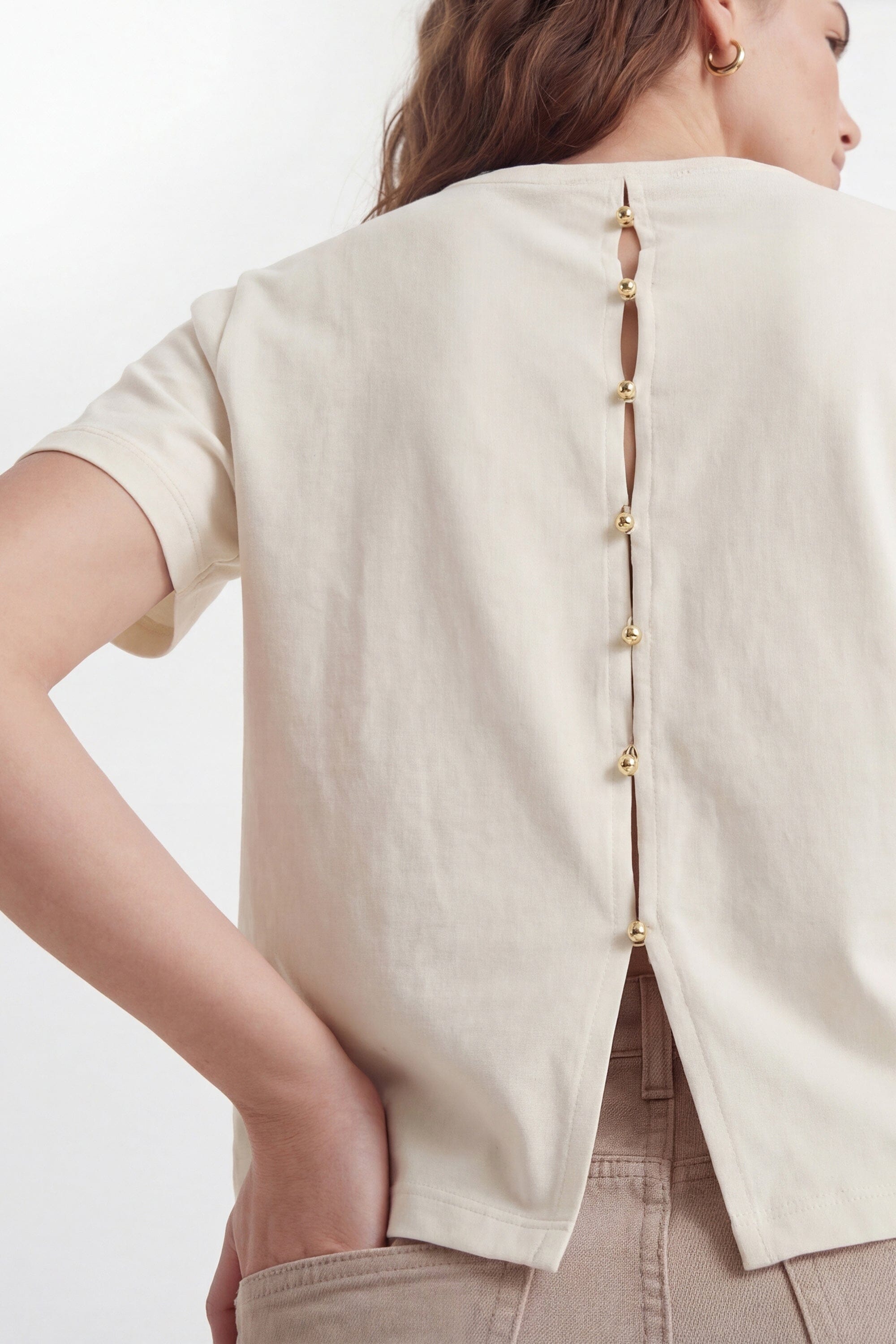 T-SHIRT - AMBRE - BLANC TEE SHIRT NEW KOOKAI Mode Kookai