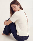 T-SHIRT - AMBRE - BLANC TEE SHIRT NEW KOOKAI Mode Kookai