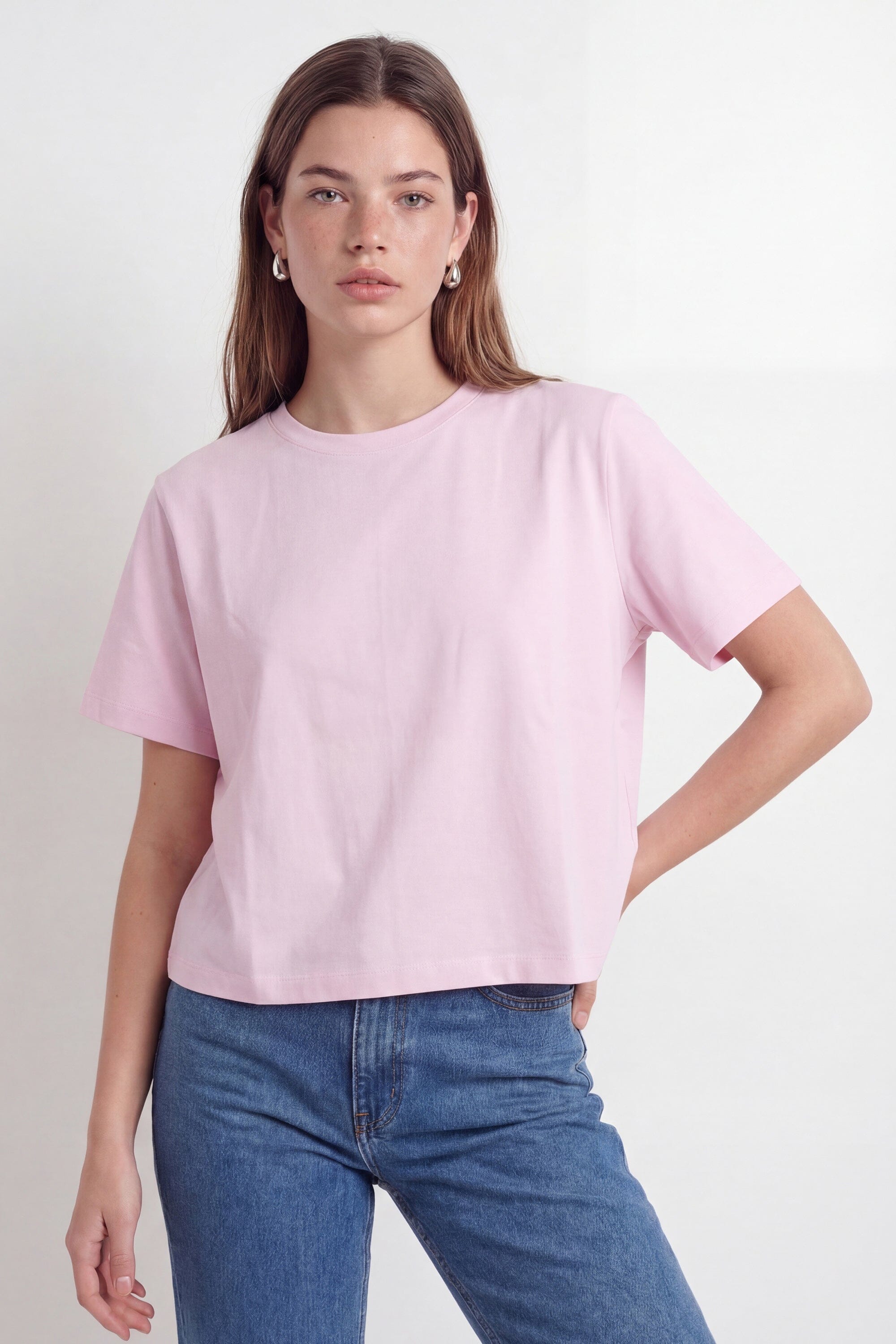 T-SHIRT - AMBRE - ROSE TEE SHIRT NEW KOOKAI Mode Kookai