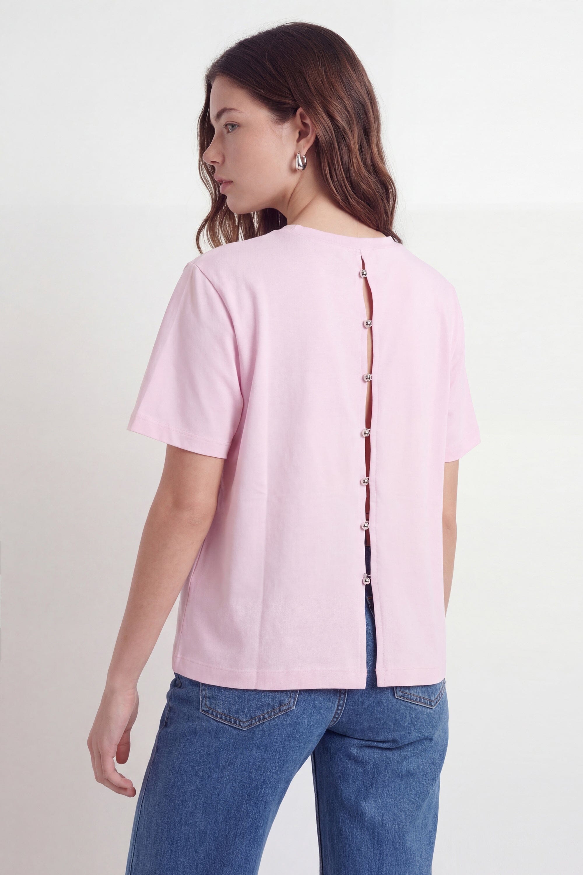 T-SHIRT - AMBRE - ROSE TEE SHIRT NEW KOOKAI Mode Kookai