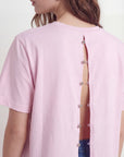 T-SHIRT - AMBRE - ROSE TEE SHIRT NEW KOOKAI Mode Kookai
