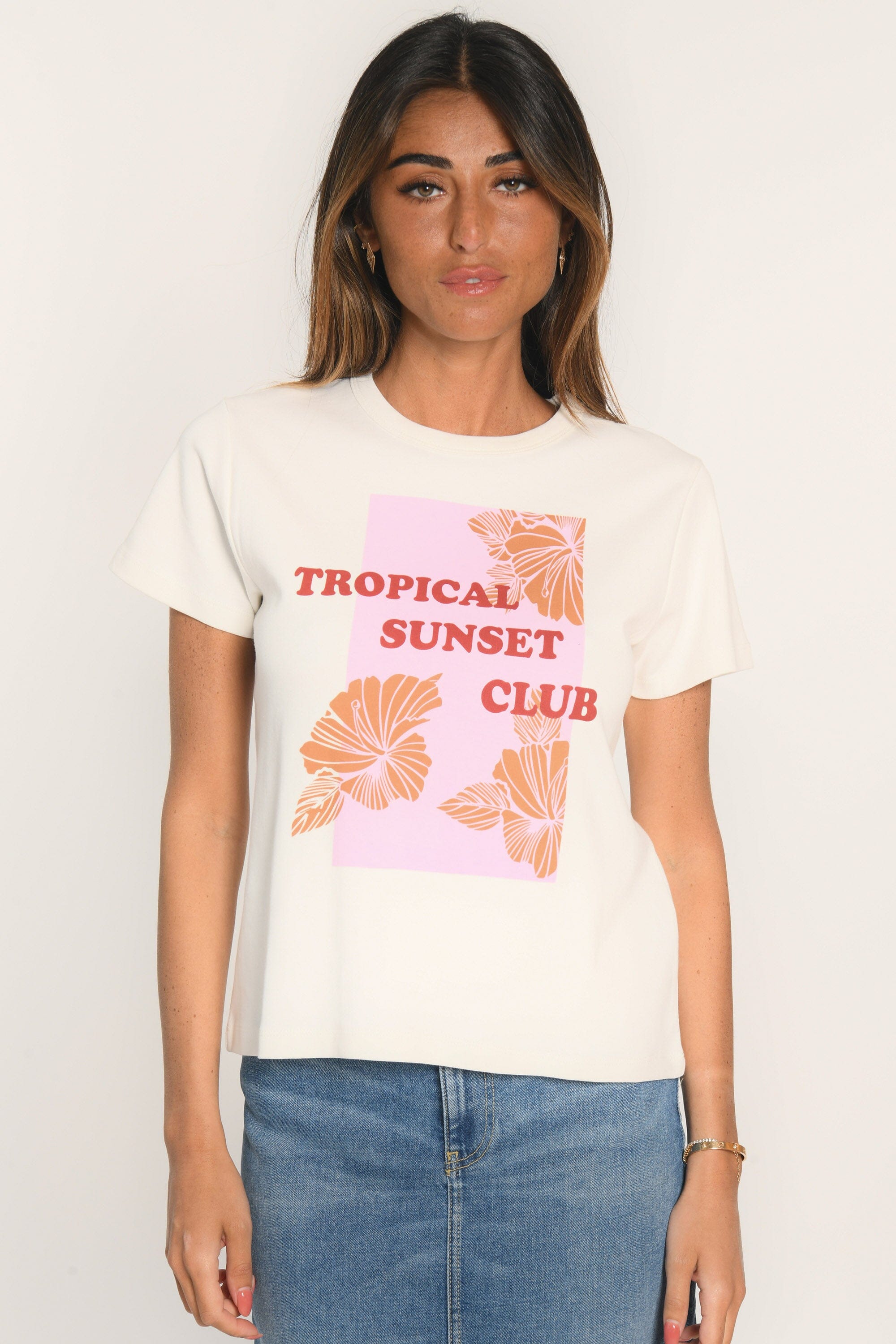 T-SHIRT - ARIANNE - ÉCRU TEE SHIRT KOOKAI Mode Kookai