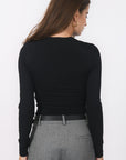 T-SHIRT - B-ANILA - NOIR TEE SHIRT NEW KOOKAI Mode Kookai