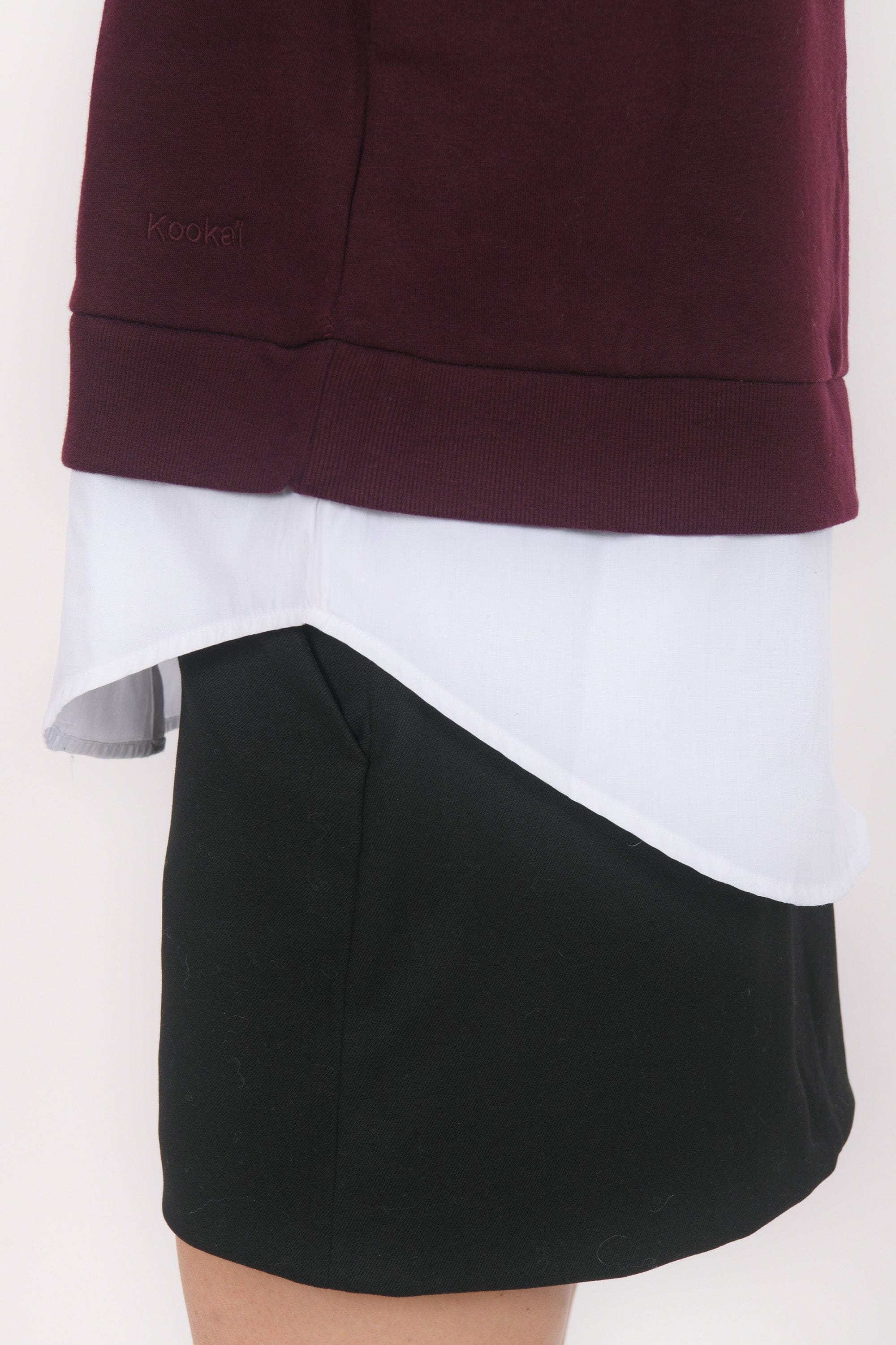 T-SHIRT - BISTA - BORDEAUX TEE SHIRT NEW KOOKAI Mode Kookai