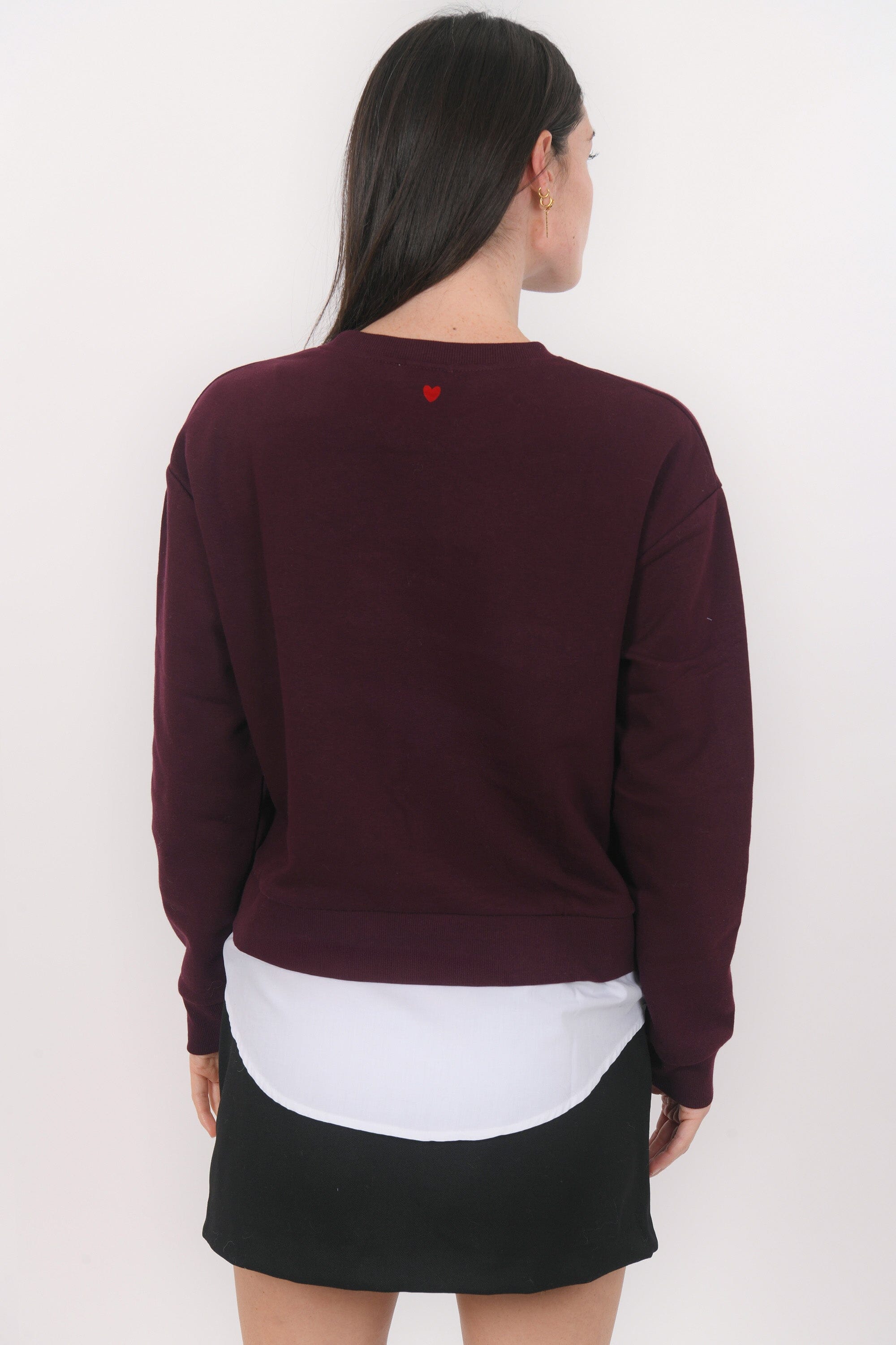 T-SHIRT - BISTA - BORDEAUX TEE SHIRT NEW KOOKAI Mode Kookai