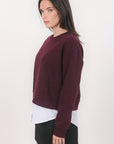 T-SHIRT - BISTA - BORDEAUX TEE SHIRT NEW KOOKAI Mode Kookai