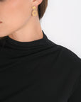 T-SHIRT COL MONTANT - BASSA - NOIR TEE SHIRT NEW KOOKAI Mode Kookai