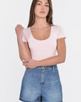 T-SHIRT DANSEUSE VIRGINIE ROSE TEE SHIRT KOOKAI Mode Kookai