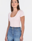 T-SHIRT DANSEUSE VIRGINIE ROSE TEE SHIRT KOOKAI Mode Kookai