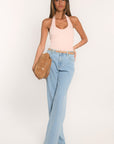 T-SHIRT DOS NU - ALICE - ROSE PALE TEE SHIRT KOOKAI Mode Kookai