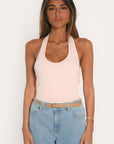 T-SHIRT DOS NU - ALICE - ROSE PALE TEE SHIRT KOOKAI Mode Kookai