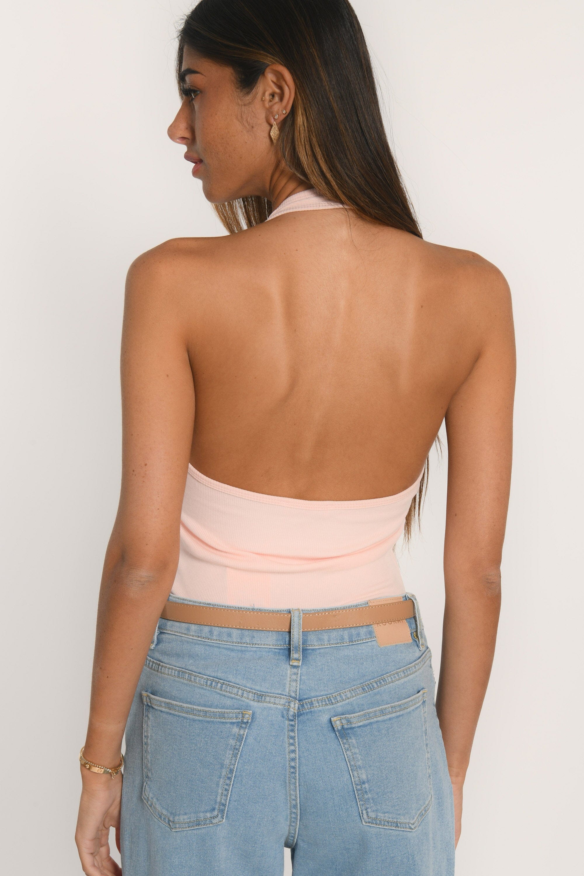 T-SHIRT DOS NU - ALICE - ROSE PALE TEE SHIRT KOOKAI Mode Kookai