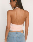 T-SHIRT DOS NU - ALICE - ROSE PALE TEE SHIRT KOOKAI Mode Kookai