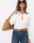 T-SHIRT GOUTTE - B-ANILA - ECRU TEE SHIRT NEW KOOKAI Mode Kookai