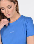 T-SHIRT LOGO CYAN TEE SHIRT KOOKAI Mode Kookai