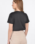 T-SHIRT LOGO NOIR TEE SHIRT KOOKAI Mode Kookai