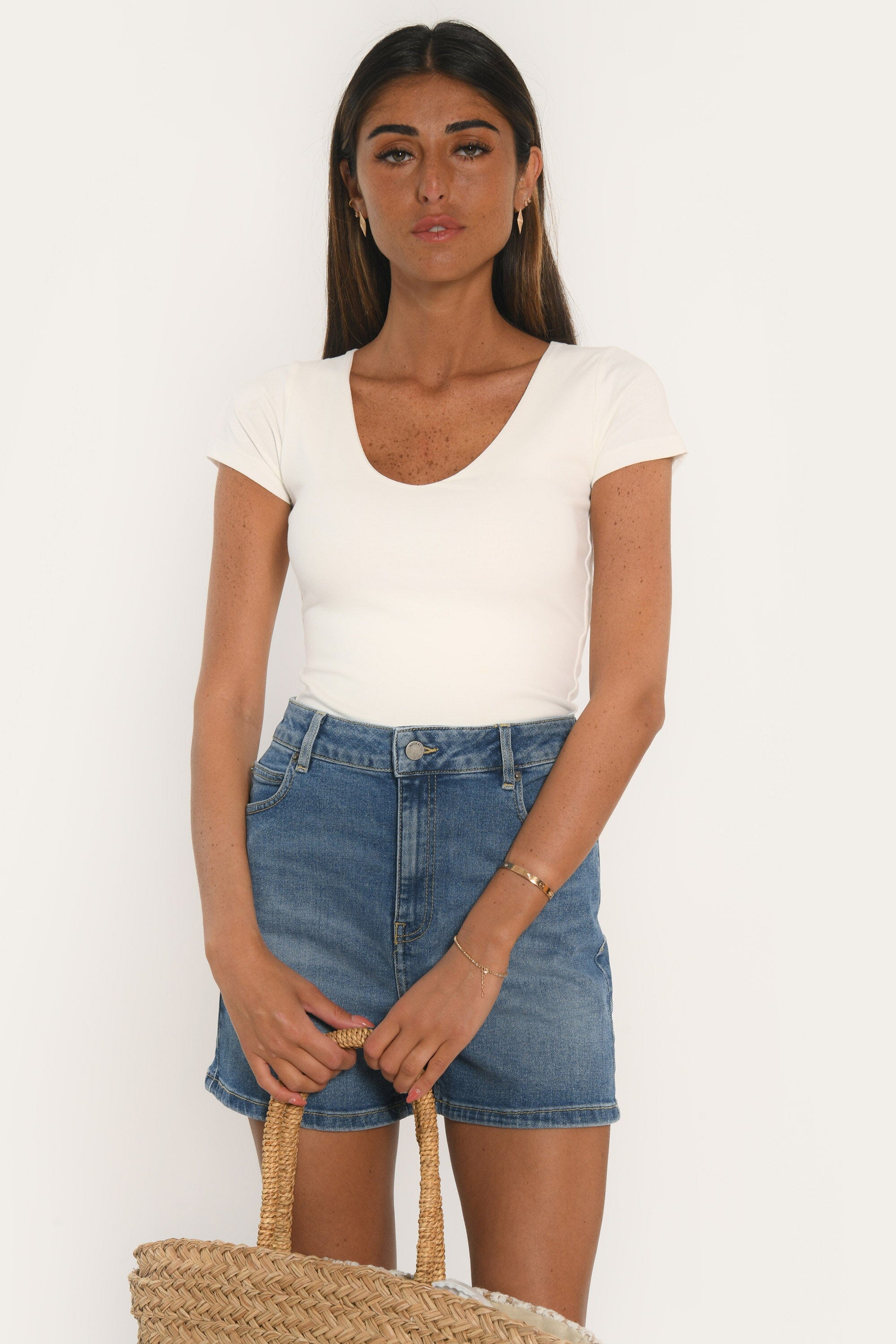 T-SHIRT - MATHILDA - ÉCRU TEE SHIRT KOOKAI Mode Kookai