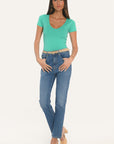 T-SHIRT - MATHILDA - EMERAUDE TEE SHIRT KOOKAI Mode Kookai
