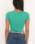 T-SHIRT - MATHILDA - EMERAUDE TEE SHIRT KOOKAI Mode Kookai