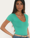 T-SHIRT - MATHILDA - EMERAUDE TEE SHIRT KOOKAI Mode Kookai