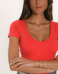 T-SHIRT - MATHILDA - HIBISCUS TEE SHIRT KOOKAI Mode Kookai