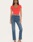 T-SHIRT - MATHILDA - HIBISCUS TEE SHIRT KOOKAI Mode Kookai