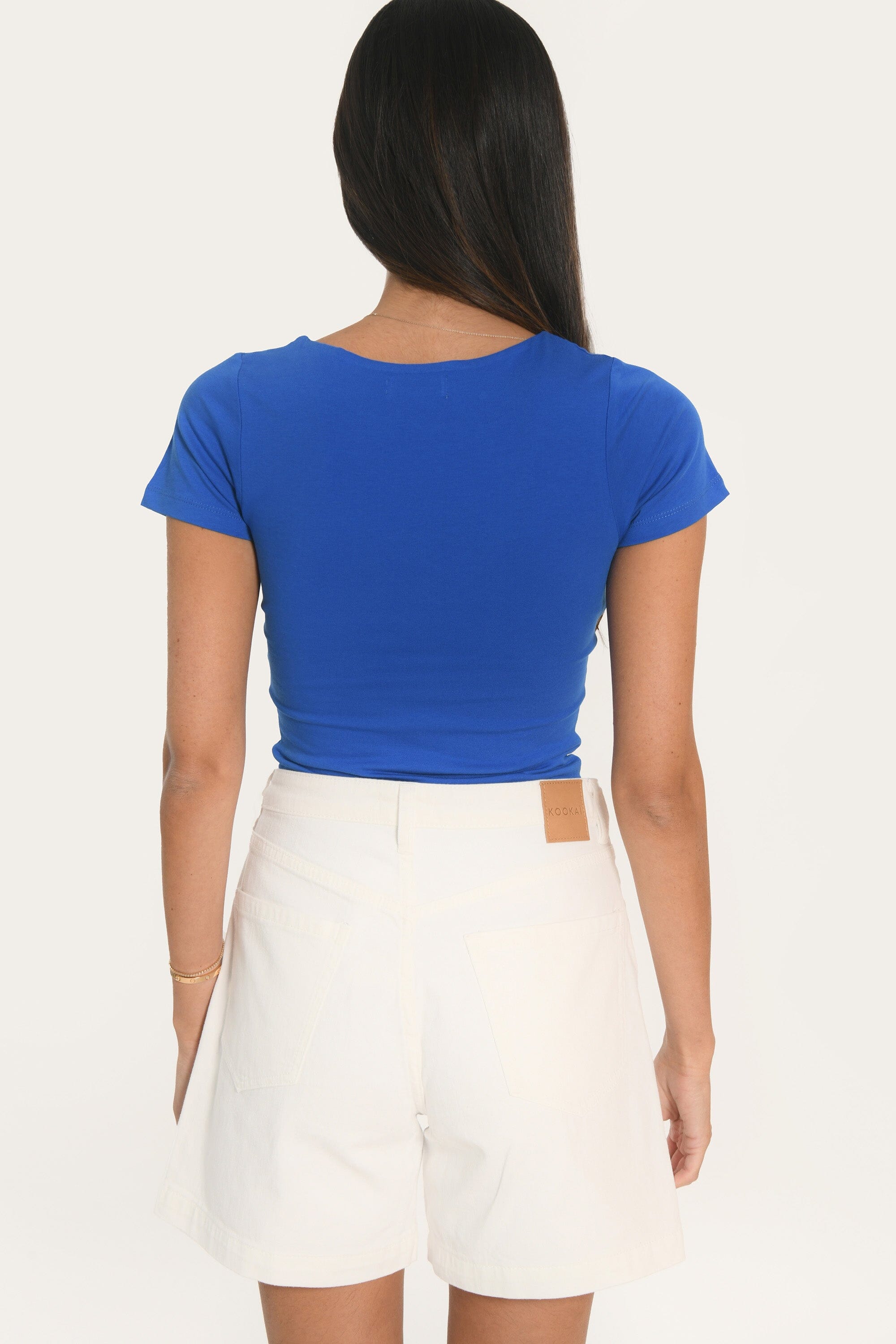 T-SHIRT - MATHILDA - INDIGO TEE SHIRT KOOKAI Mode Kookai