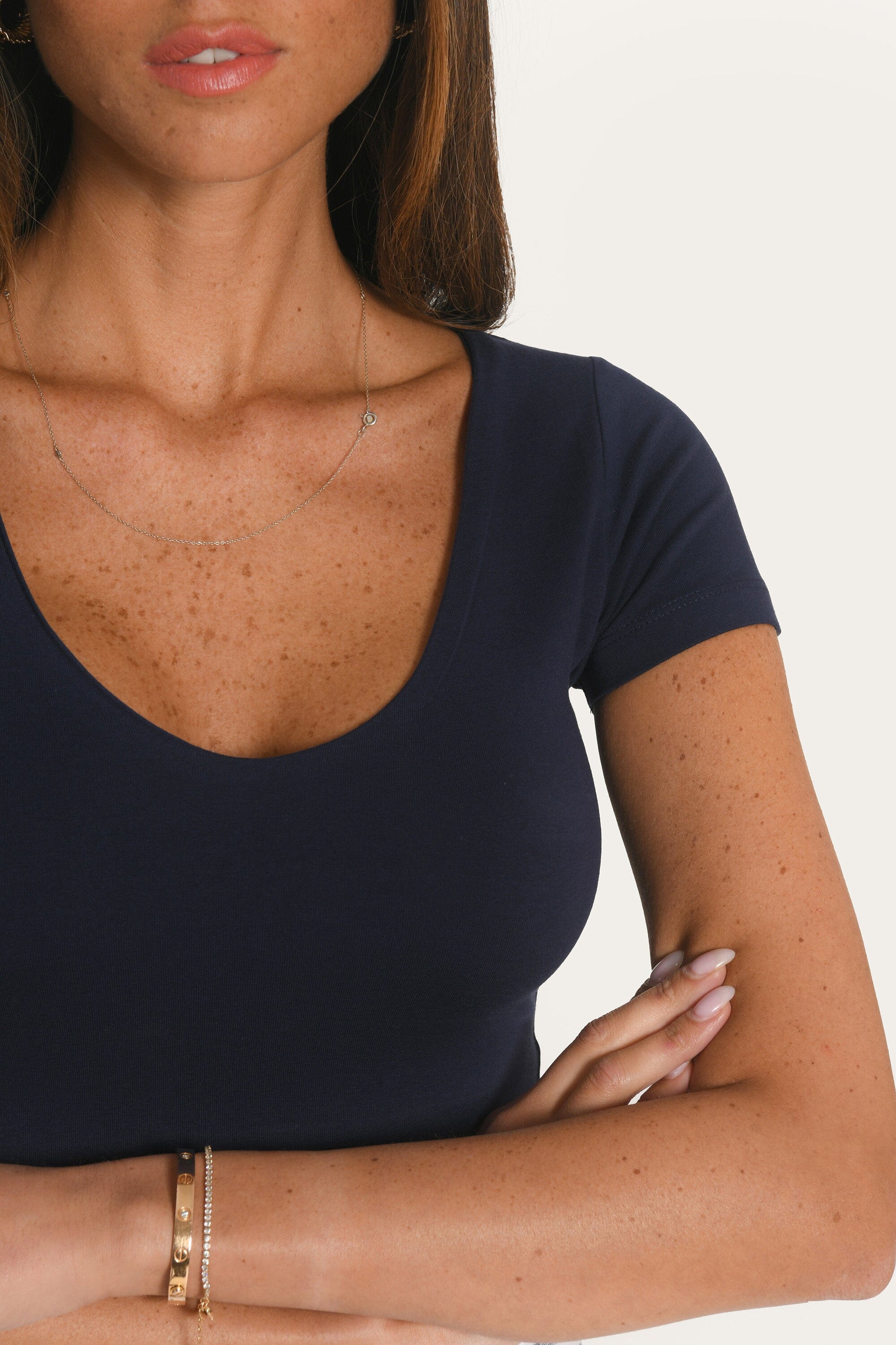 T-SHIRT - MATHILDA - NAVY TEE SHIRT KOOKAI Mode Kookai