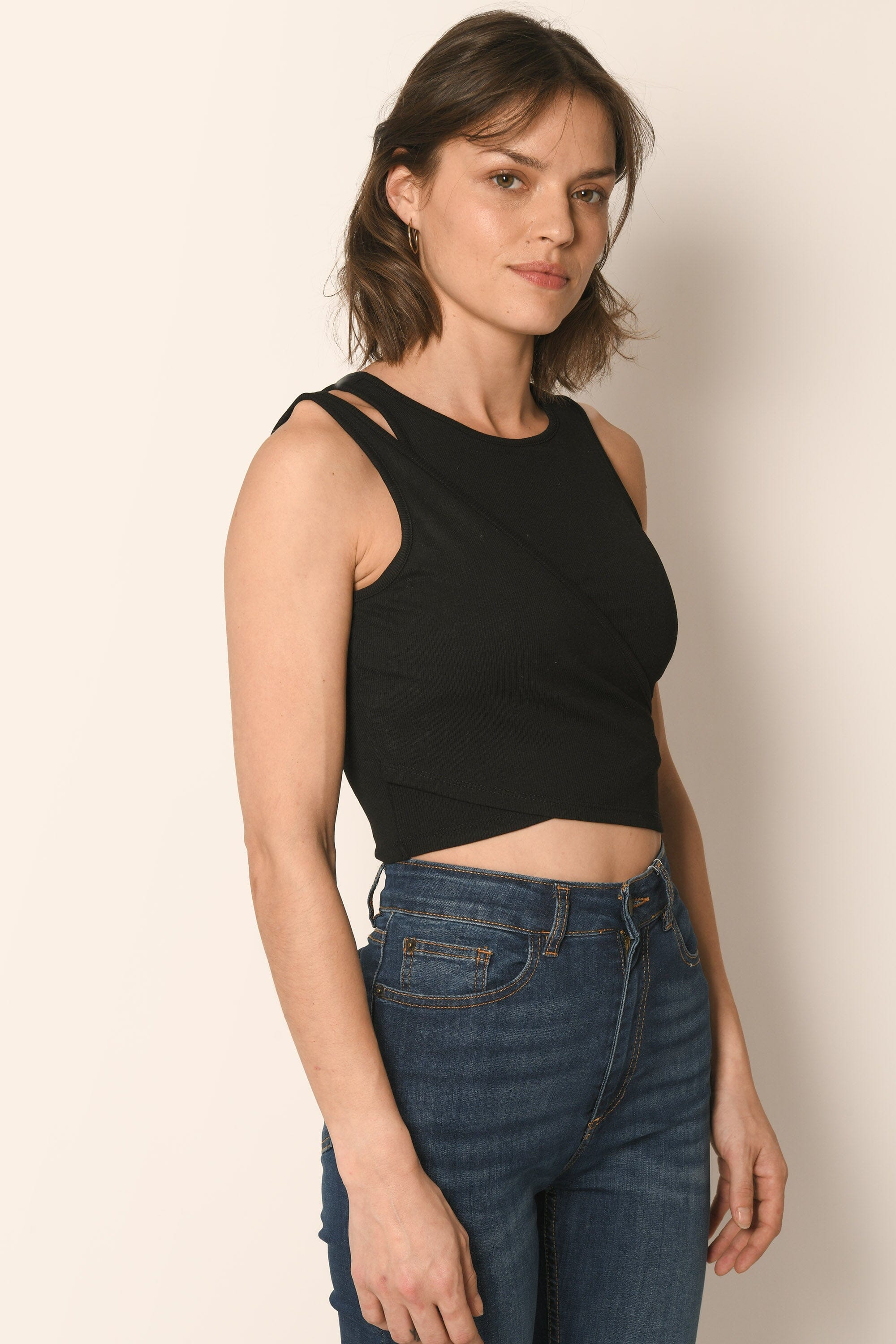 T-SHIRT - NOIR - ADELINA TEE SHIRT NEW KOOKAI Mode Kookai