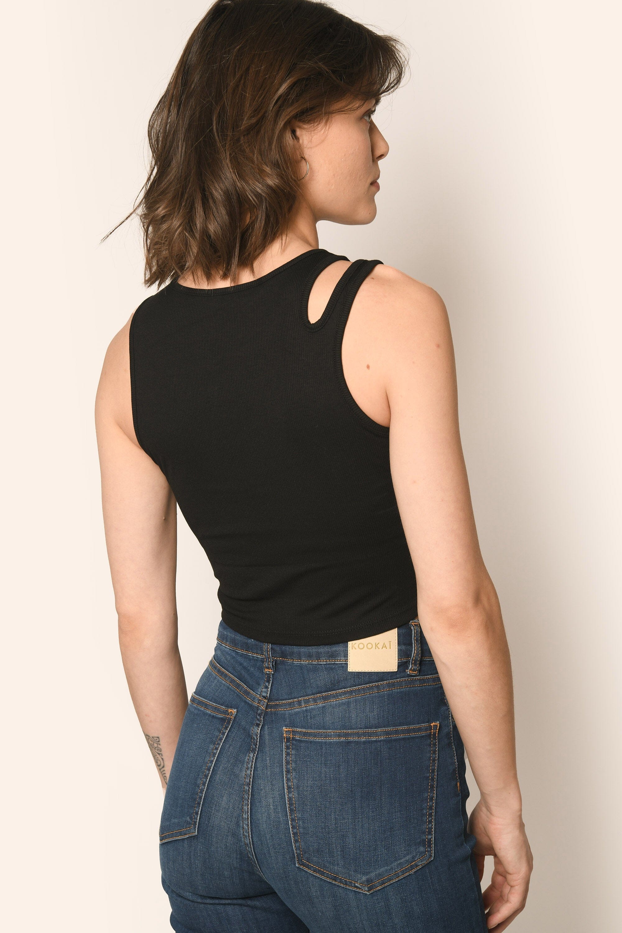 T-SHIRT - NOIR - ADELINA TEE SHIRT NEW KOOKAI Mode Kookai