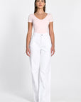 T-SHIRT V ARRONDI MATHILDA ROSE TEE SHIRT KOOKAI Mode Kookai