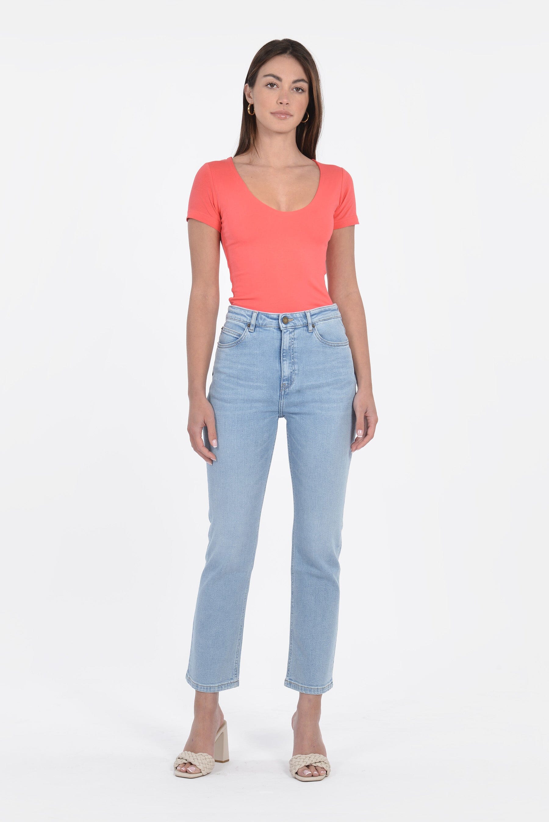 T-SHIRT V ARRONDI MATHILDA STRAWBERRY TEE SHIRT KOOKAI Mode Kookai