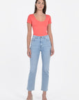 T-SHIRT V ARRONDI MATHILDA STRAWBERRY TEE SHIRT KOOKAI Mode Kookai