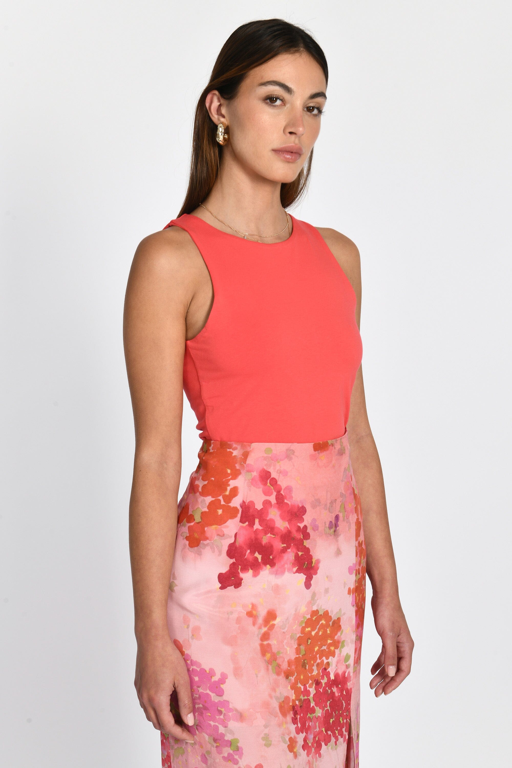 TEE DEBARDEUR JULIETTE STRAWBERRY TEE SHIRT KOOKAI Mode Kookai