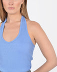 TEE DOS NU ALICE HYDRANGEA BLUE TEE SHIRT KOOKAI Mode Kookai