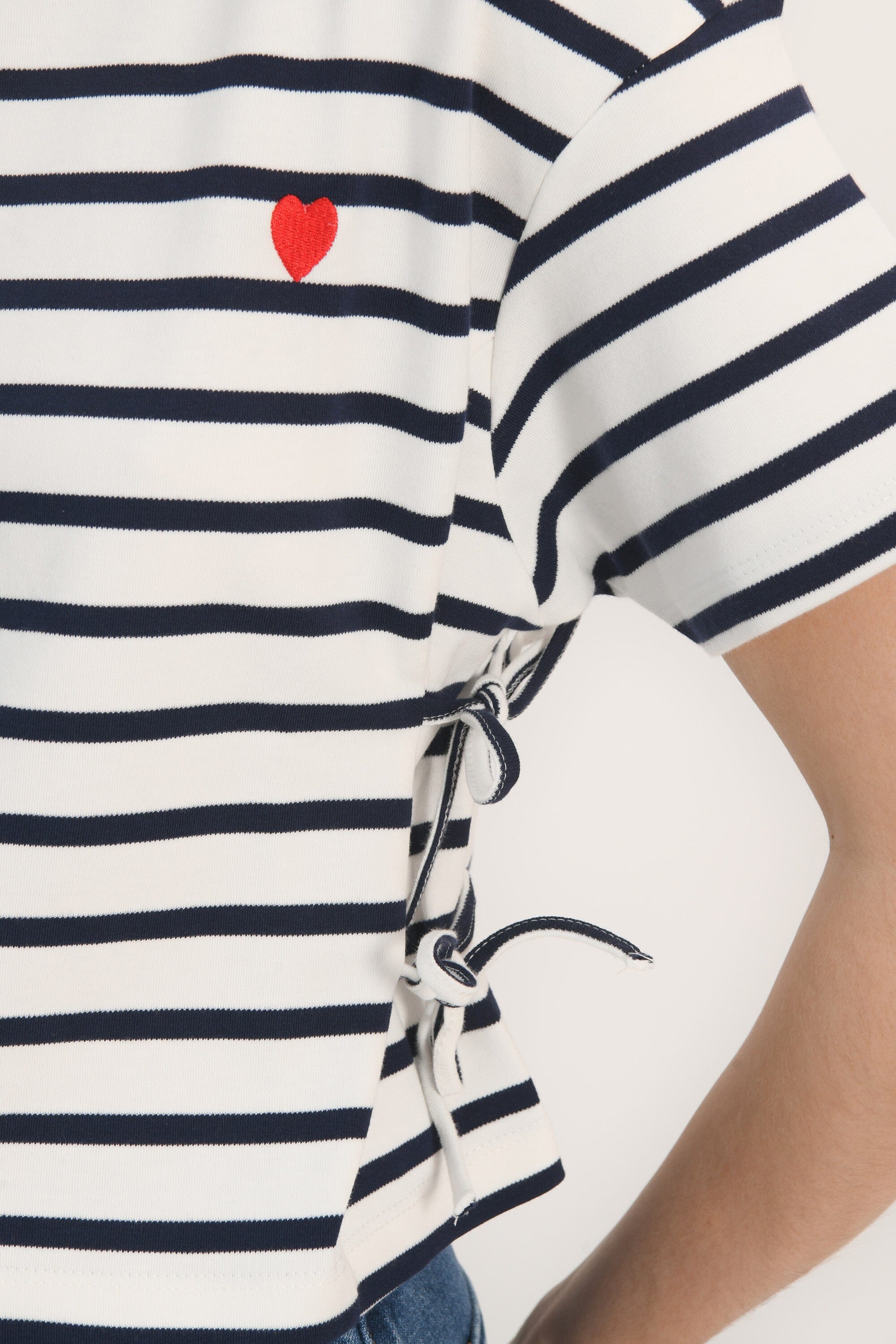 TEE-SHIRT - ANDI - ÉCRU/NAVY TEE SHIRT KOOKAI Mode Kookai