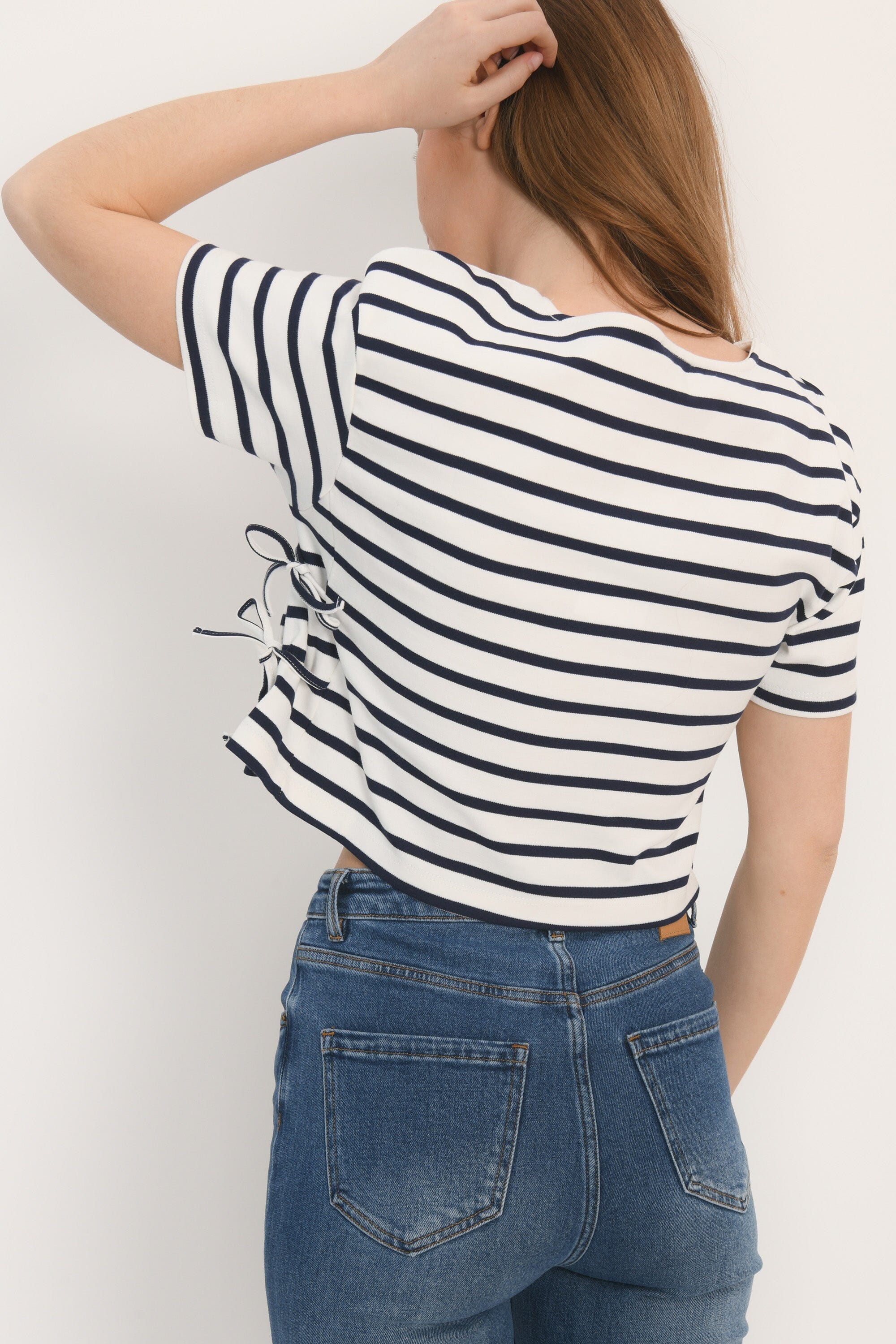 TEE-SHIRT - ANDI - ÉCRU/NAVY TEE SHIRT KOOKAI Mode Kookai