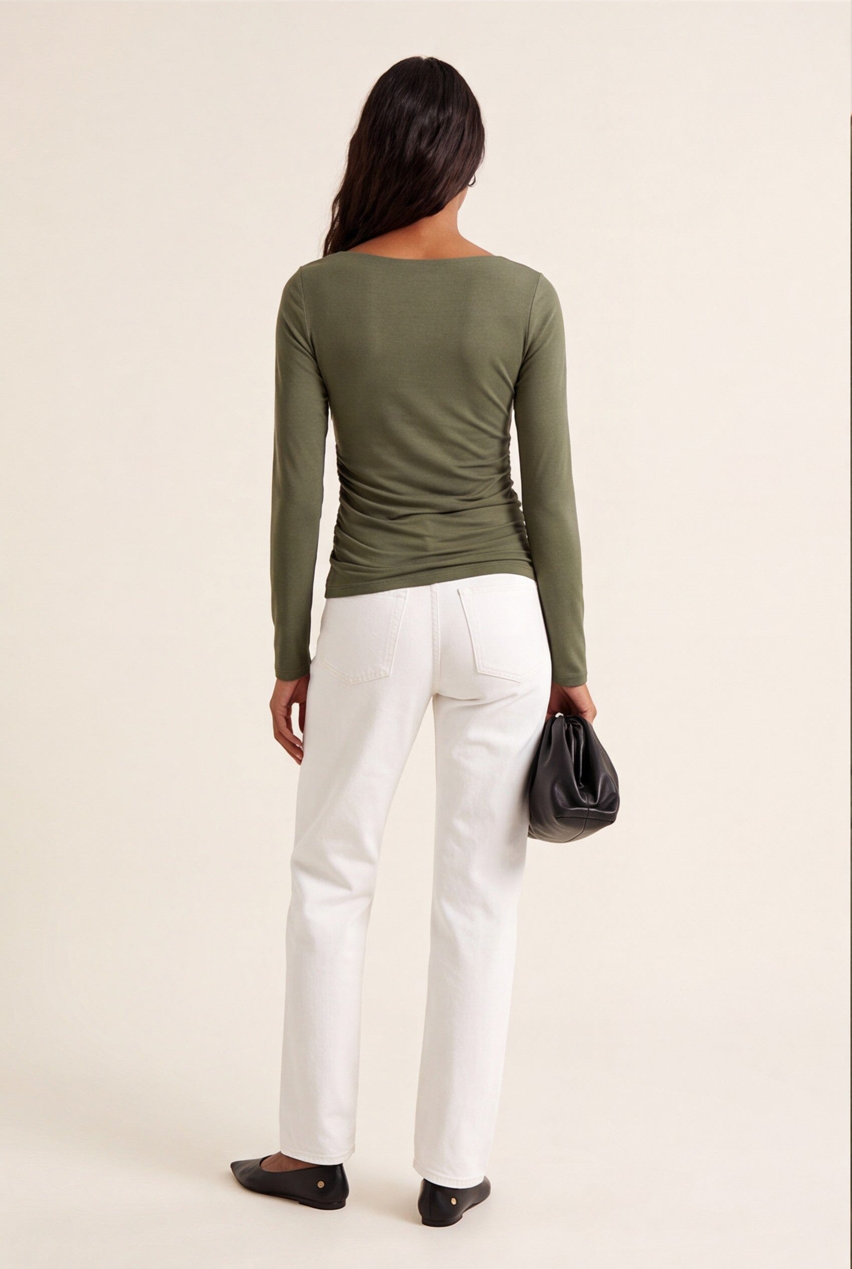 TEE-SHIRT ASYMETRIQUE - CLAREN - THYM TEE SHIRT NEW KOOKAI Mode Kookai